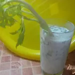Айран с огурцом и сельдереем