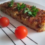 Тортилья из картофеля с грибами и гусиным паштетом