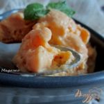 Крем-глясе с манго и йогуртом
