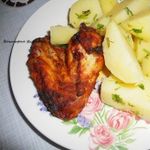 Крылышки в соусе сацибели