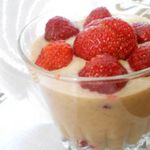 десерт с клубникой