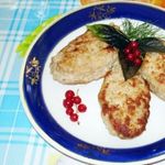 Котлеты из свинины с яблоком