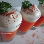 Морковно-апельсиновое пюре с имбирем