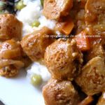 Соевое мясо с черри и орегано