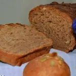 Хлеб с фасолью