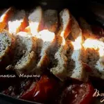 Овощная запеканка с куриными грудками