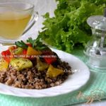 Рататуй на пару с прованскими травами и гречкой