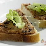 Паштет из фасоли с кунжутом