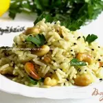 Лимонный рис с кешью