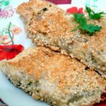 Тунец жареный в кунжуте
