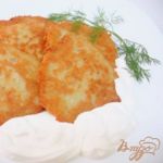 Драники с грибами