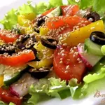 Салат Весенние краски