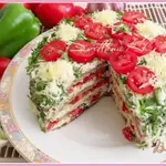 Баклажанный торт