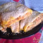 Пирог с рыбой и овощами