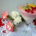 Сливочно-ягодный десерт
