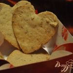 Песочное печенье  с розмарином и грецкими орехами