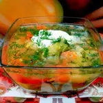 Суп с горошком и овощами