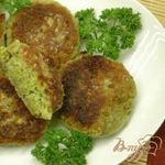 Котлетки из зеленой чечевицы