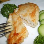 Куриная отбивная с сыром