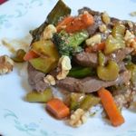 Говядина стир-фрай с овощами