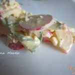 Салат из редиса с яйцом