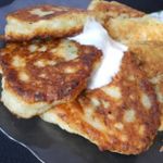 Оладьи из куриного фарша