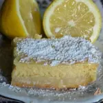 Кремовые лимонные квадратики