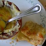 Куриный пирог в горшочках