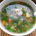 Гречневый суп с куриным филе