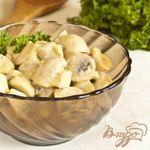 Шампиньоны в горчичном соусе