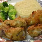 Хрустящие куриные крылышки в сливочном масле