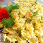 Фарфалле с курицей в сливочном соусе
