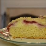 Клубничный кекс со сливочным сыром