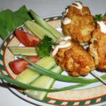 Сосиски в картофеле на палочках