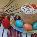 Салат Пасхальный кулич