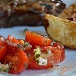 Помидоры с медом и чесноком