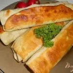 Хрустящий лаваш с мясной начинкой