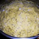 Тесто для макового кулича