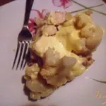 Куриное филе с цветной капустой под сливочным соусом в мультиварке
