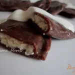 Шоколадные вареники с творогом