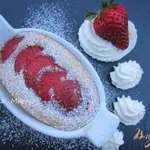 Клафути с клубникой