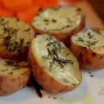 Картофель с травами
