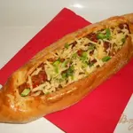 Пиде - турецкая лепешка с фаршем