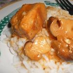 Говядина с белыми грибами