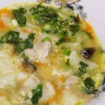 Суп-лапша с грибами и мясом