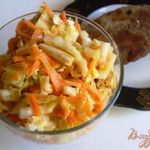 Салат со спаржей и пекинской капустой