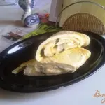 Омлетный рулет с сыром