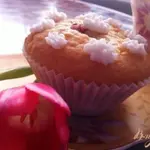 Кексы с малиновым джемом
