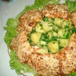 Мясо запеченное с помидорами