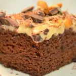Шоколадный кекс с арахисовым маслом